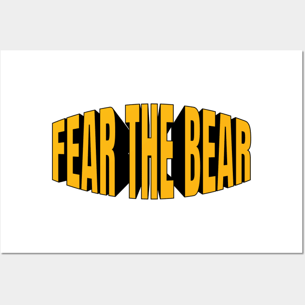 fear the bear Wall Art by Alsprey31_designmarket